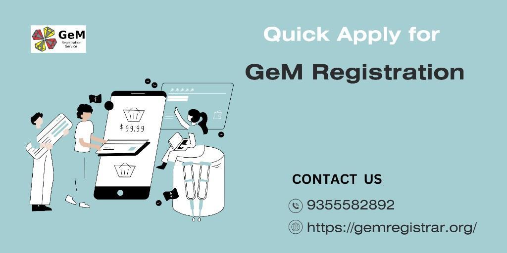 Quick Apply for GeM Registration in Mannady - Image 1