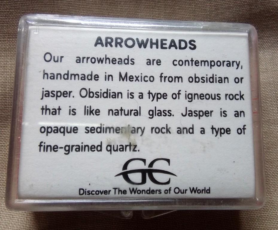 Punta FLECHA INDIO NATIVO MÉXICO PIEDRA ORIGINAL OBSIDIANA JASPE en Ciudad de Guatemala - Imagen 3