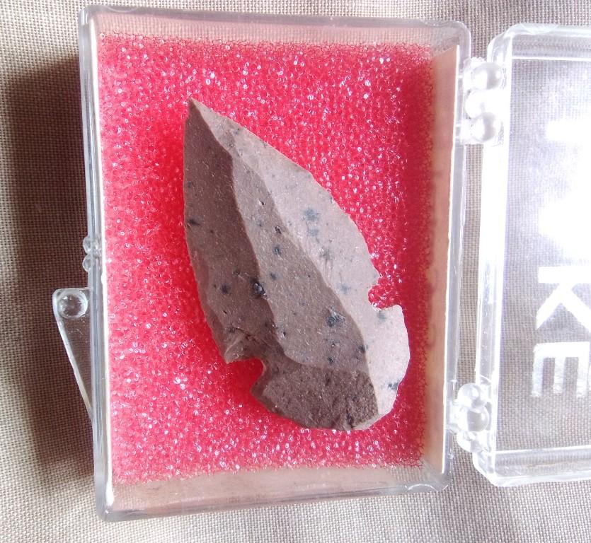 Punta FLECHA INDIO NATIVO MÉXICO PIEDRA ORIGINAL OBSIDIANA JASPE en Ciudad de Guatemala - Imagen 4