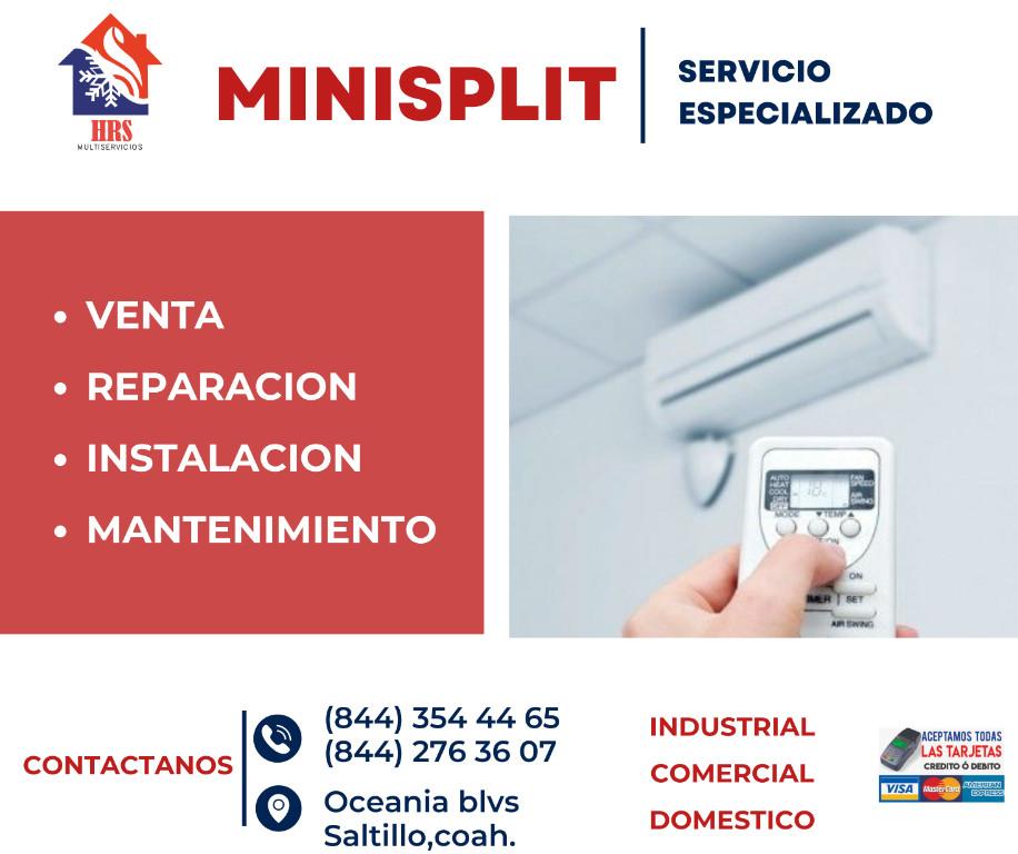 REPARACION MINISPLIT RAMOS ARIZPE en Saltillo - Imagen 1