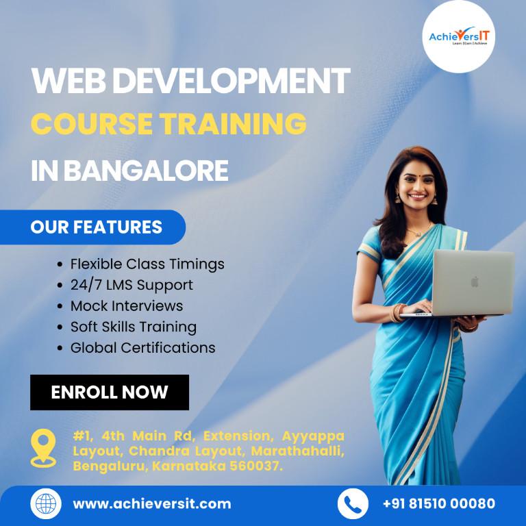 Web Development Course Training In Bangalore - AchieversIT in Marathahalli - Image 1