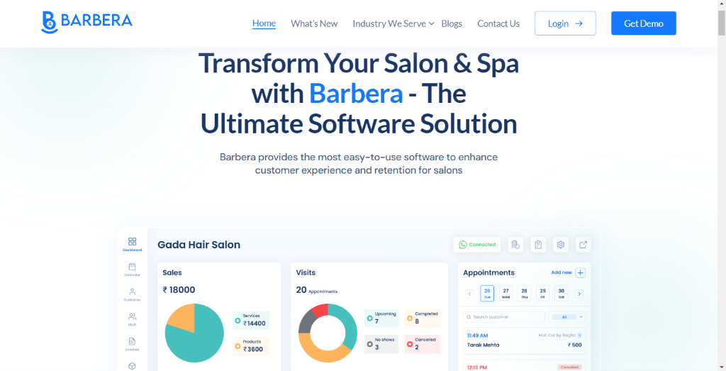 Barbera - Advance Salon & Spa Software in Surat - Image 1
