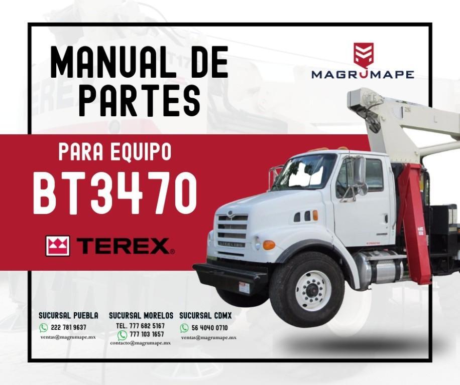 MANUAL DE PARTES BT3470 en Cuautlancingo - Imagen 1