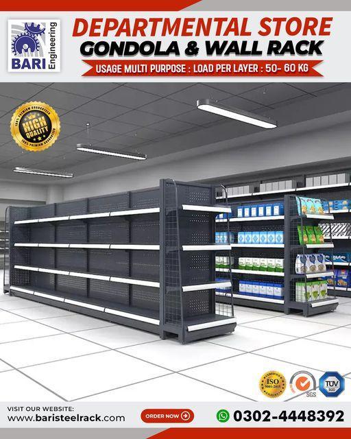 Cash And Carry Store Rack | | Grocery Store Rack | Tuck Shop in Lahore - Image 2