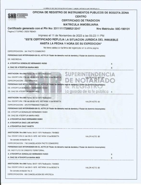 DOCUMENTOS FIADOR FINCA RAIZ COODEUDOR en La Estrella - Imagen 2
