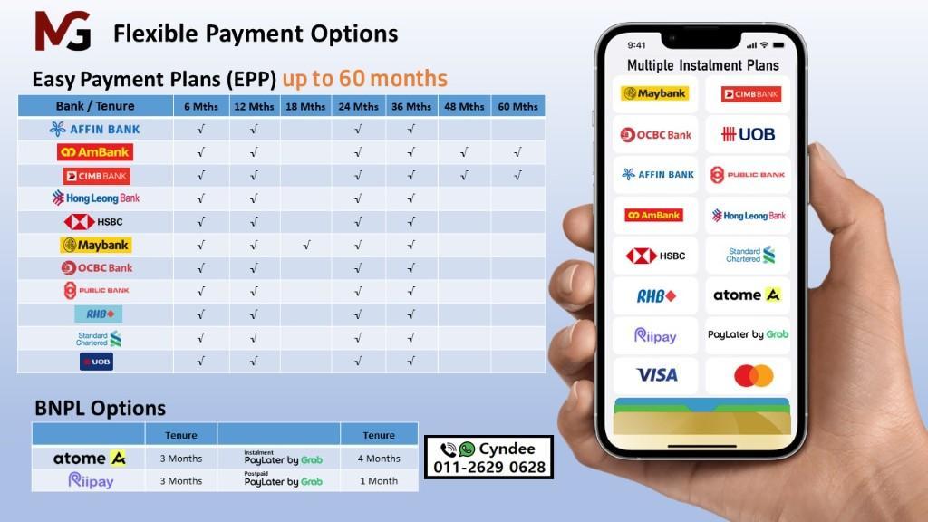 Boost Conversion Rates with Multiple Banks Installment Plans in Petaling Jaya - Image 1