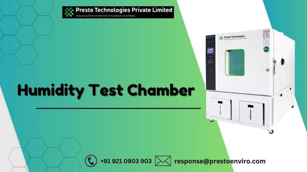 Precise Humidity Test Chamber for Reliable Environmental Testing in India - Image 1