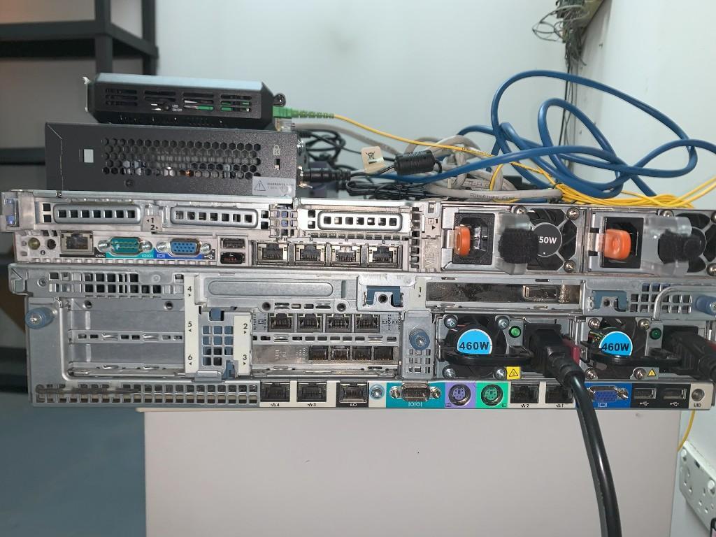 Used Rackmount Server Bundle For Sale. HP DL380 and Dell R620 in Outram - Image 2