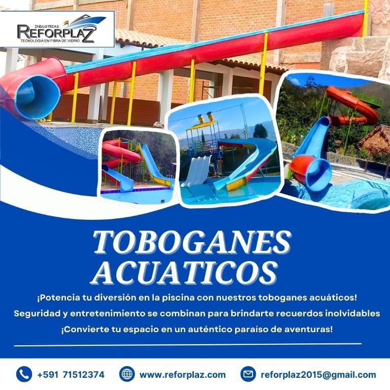Toboganes Acuáticos para tu Piscina en Bolivia en Puerto Suárez - Imagen 2