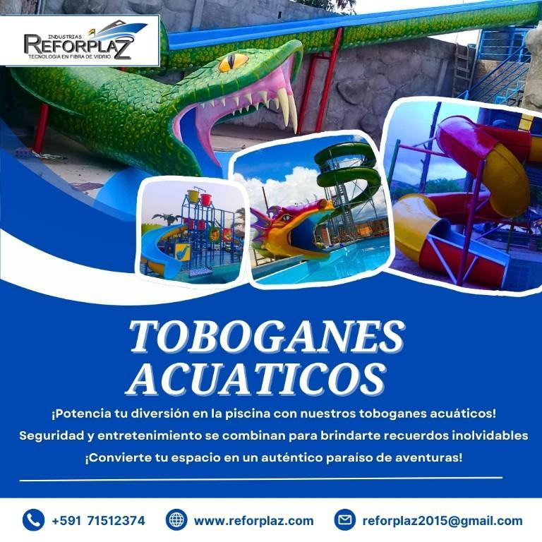 Toboganes para Piscinas Calidad en Bolivia. en Puerto Suárez - Imagen 2