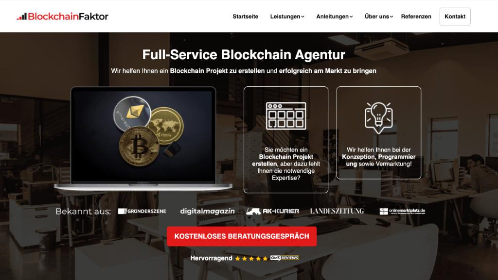 Blockchain Faktor - Full-Service Blockchain Agentur in Ottobrunn - Bild 2