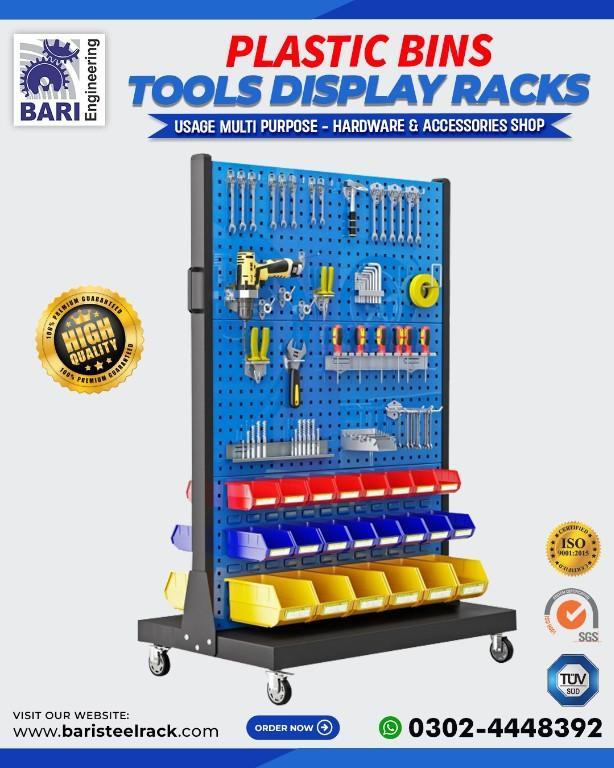 Plastic Bins Display Racks | Bins Display Racks | Display Racks in Lahore - Image 3