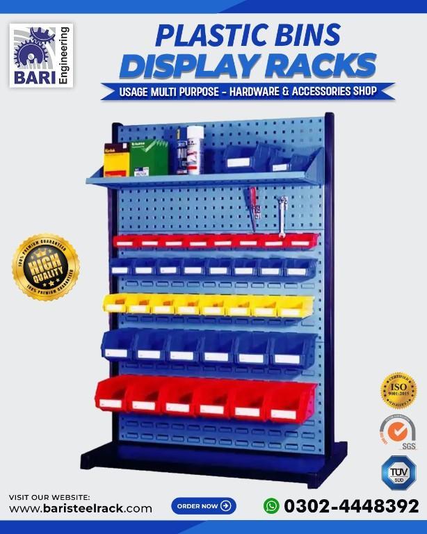 Plastic Bins Display Racks | Bins Display Racks | Display Racks in Lahore - Image 2