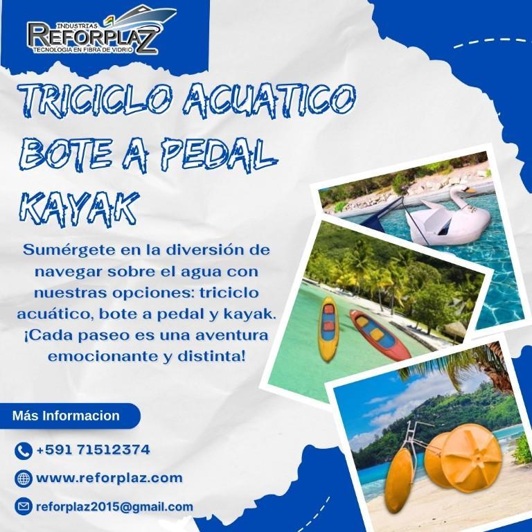 En Bolivia, kayaks y botes para cada aventura en Puerto Suárez - Imagen 1
