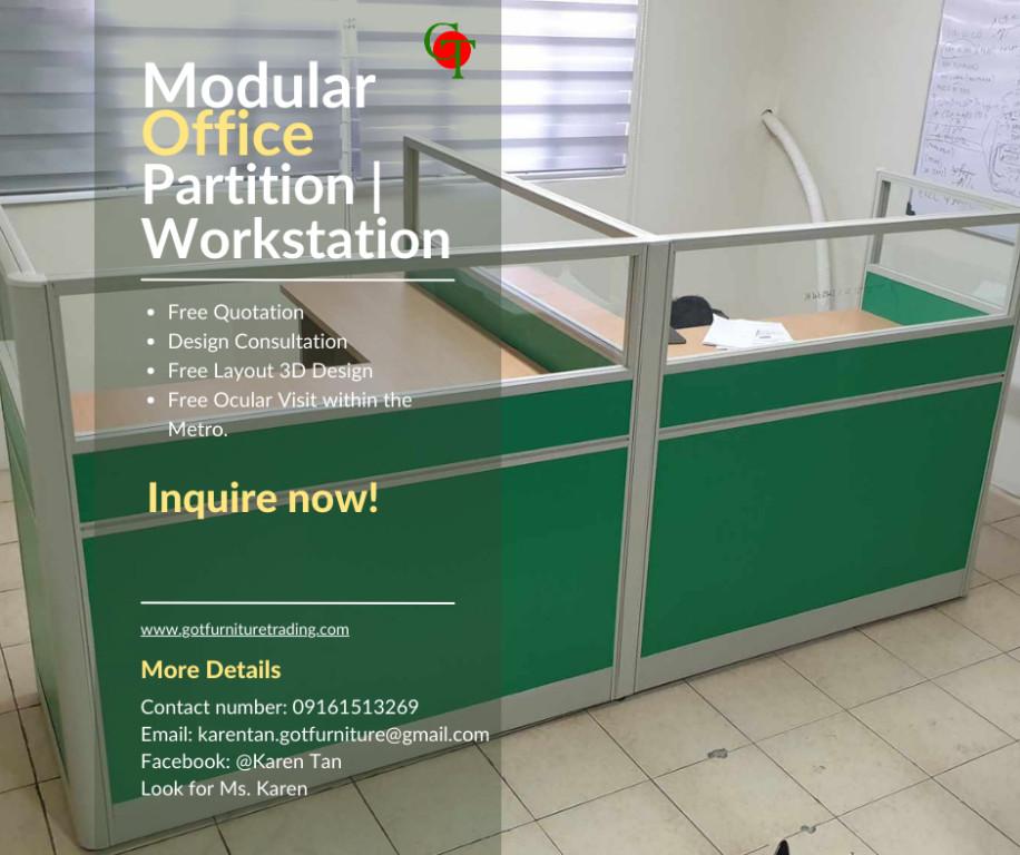 Modernized and Customizable Office Cubicle/ Partitions. in Manila - Image 3