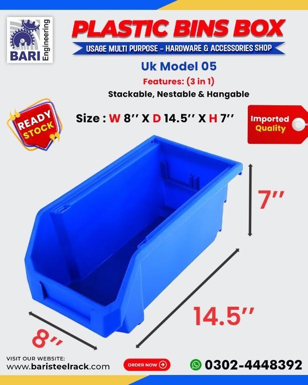 UK Models Of Stack N Nest Bin | Hardware Bins Box | Stackable in Cantonment - Image 3