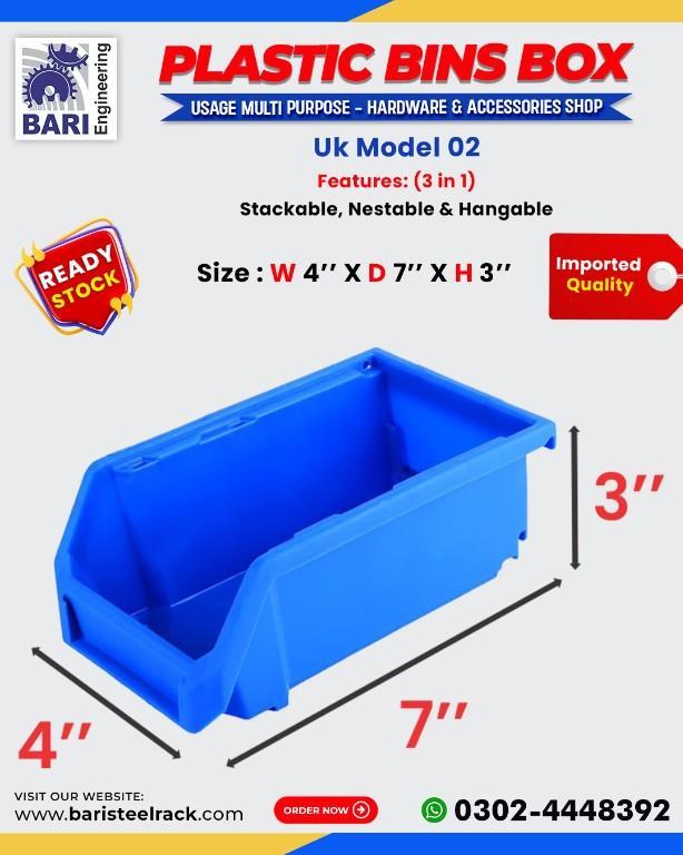 UK Models Of Stack N Nest Bin | Hardware Bins Box | Stackable in Cantonment - Image 5