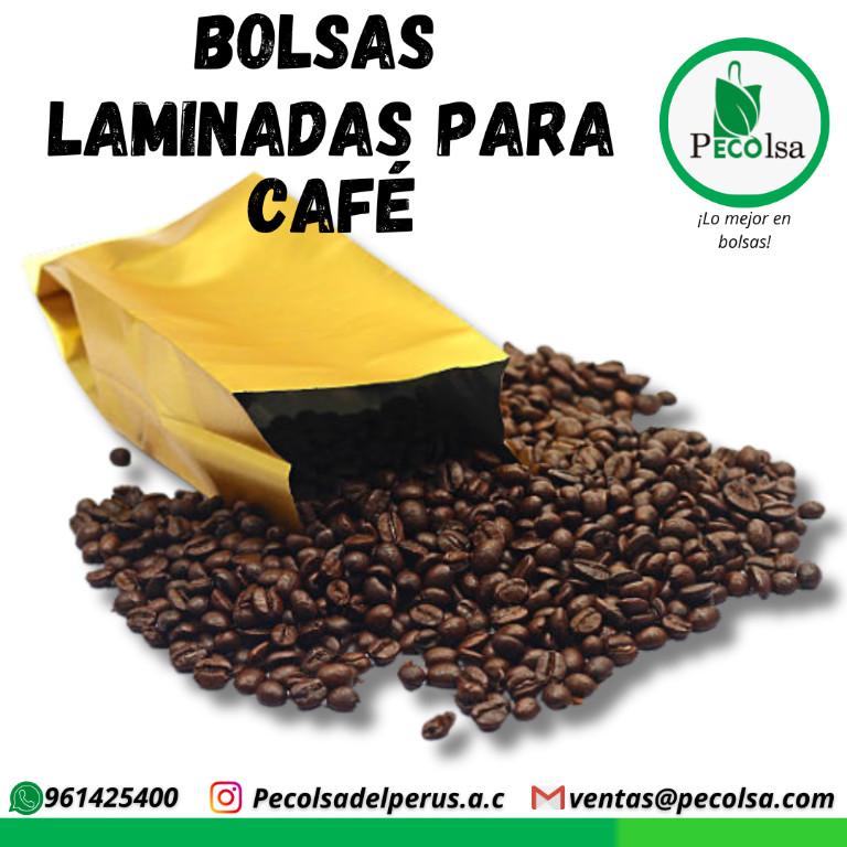 BOLSAS LAMINADAS PARA CAFÉ en Lima - Imagen 2