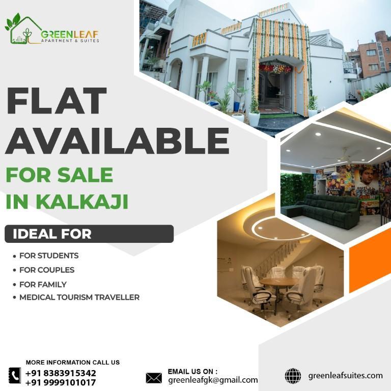 Premium Service Apartments in East Delhi – Greenleaf in Greater Kailash - Image 1