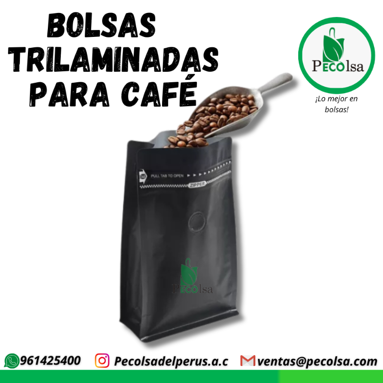 BOLSAS PARA CAFÉ TRILAMINADAS en Lima - Imagen 3