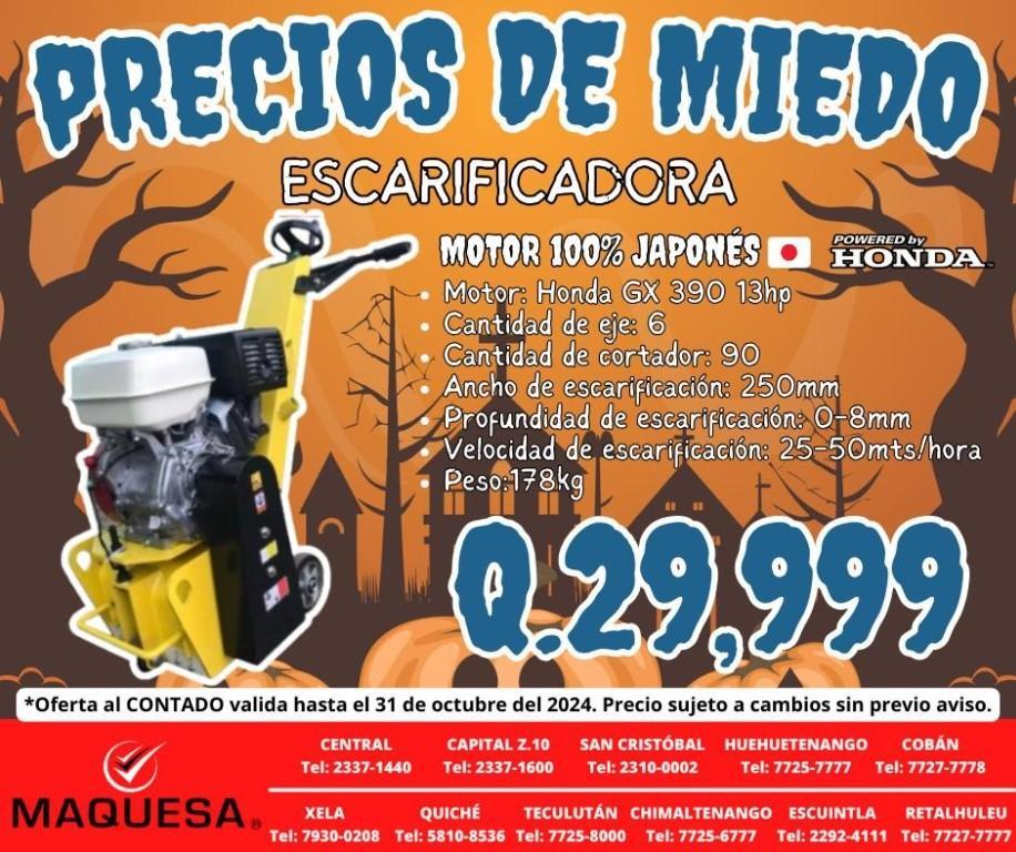 OFERTA DE ESCARIFICADORA en Retalhuleu - Imagen 1