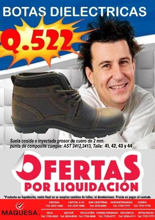 BOTAS DIELÉCTRICAS SAN POLOS en Guatemala - Imagen 2
