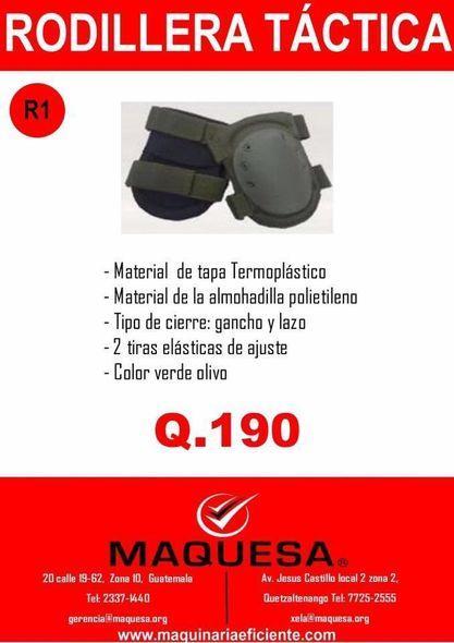 RODILLERA TACTICA R1 en Retalhuleu - Imagen 1
