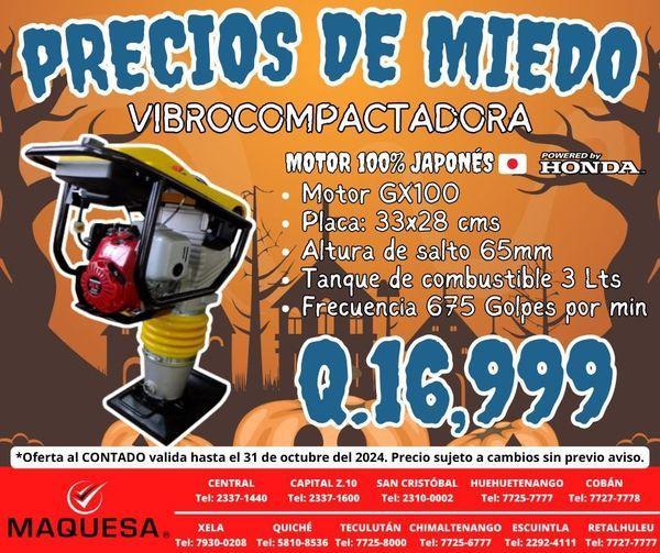 VIBROCOMPACTADORA TIPÓ BAILARINA en Retalhuleu - Imagen 1