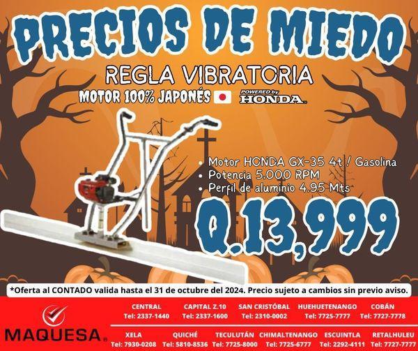 REGLA VIBRATORIA MOTOR HONDA en Retalhuleu - Imagen 1