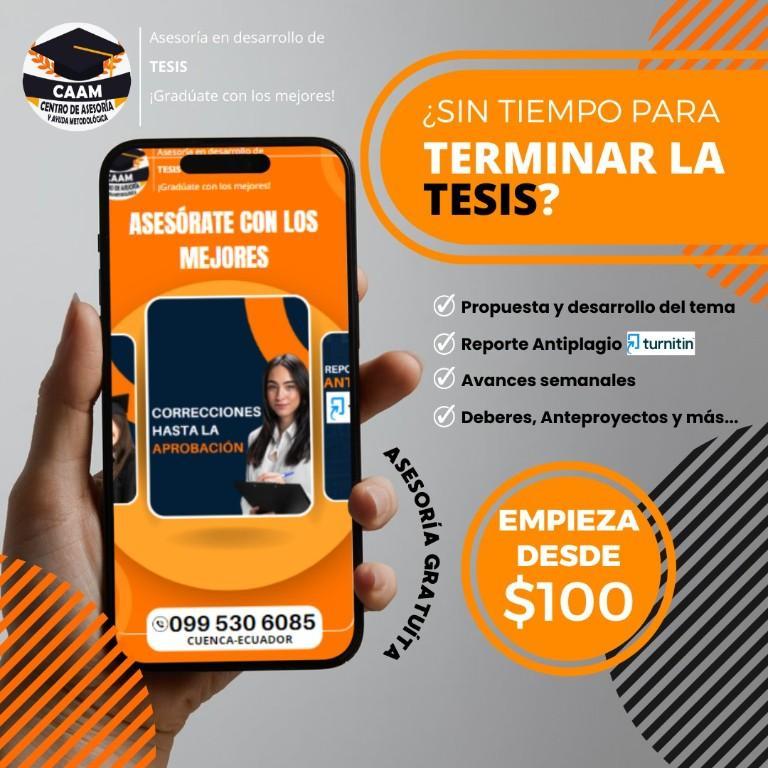 ELABORAMOS TU TESIS en Sinincay - Imagen 2