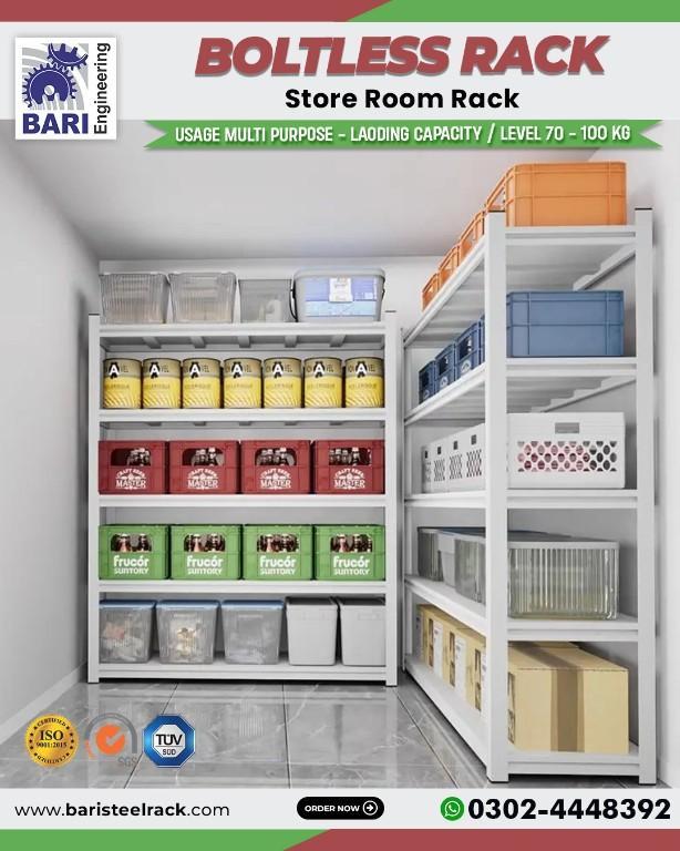Home Use Rack | Store Room Rack | Kitchen Racks | Boltless Rack in Cantonment - Image 3
