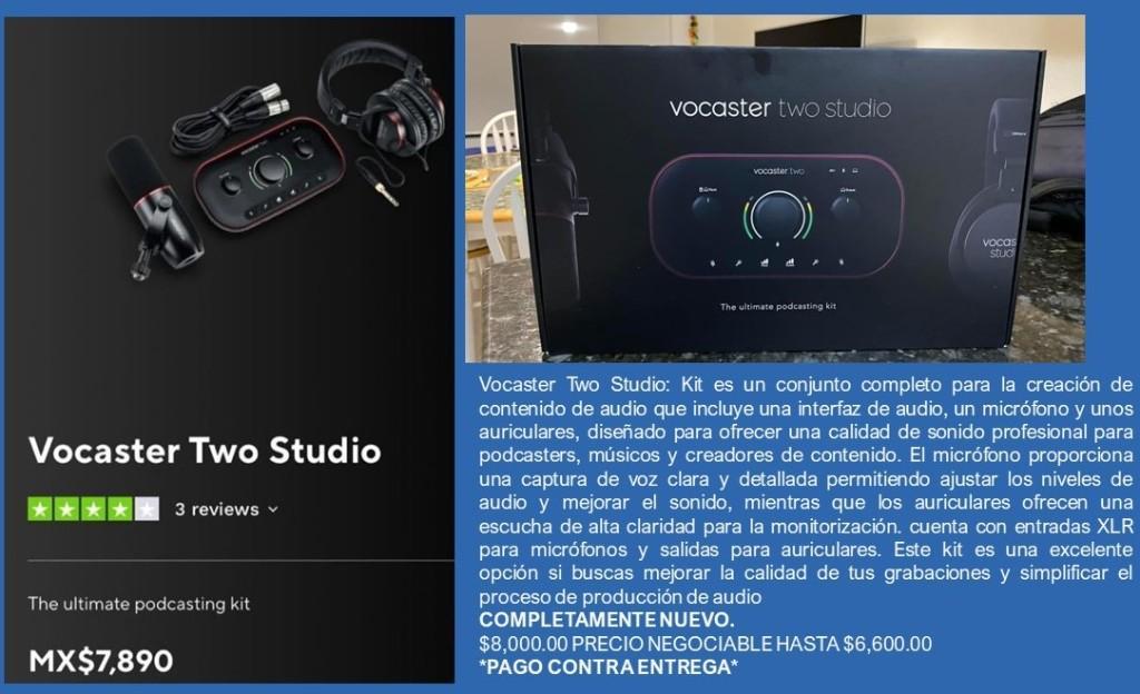 Vocaster Two Studio en Tlalnepantla - Imagen 1