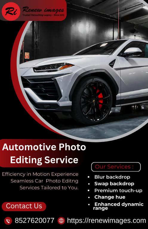 Automotive Photography Editing Services by Renew Images Pvt Ltd in Burbank - Image 1