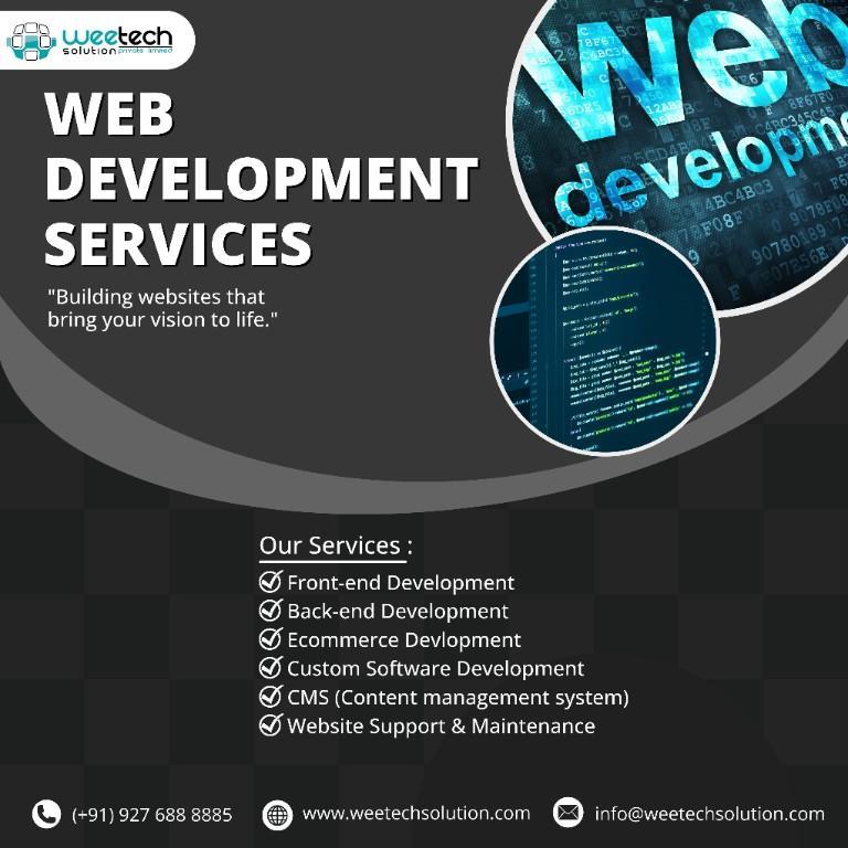 WeeTech Solution Pvt Ltd - Best Web Development Firm in India in Surat - Image 1
