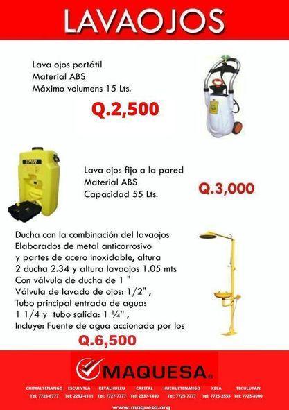 DUCHA LAVA OJOS en Retalhuleu - Imagen 1