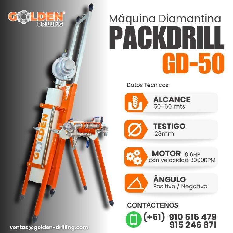 Perforadora Neumática G D50 – Drilling Packdrill en Perú - Imagen 1
