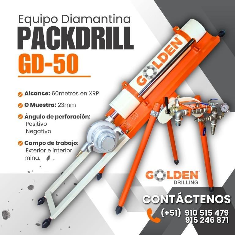 Máquina Neumática | Perforadora De Rocas | Diamantina GD 50 en Perú - Imagen 1