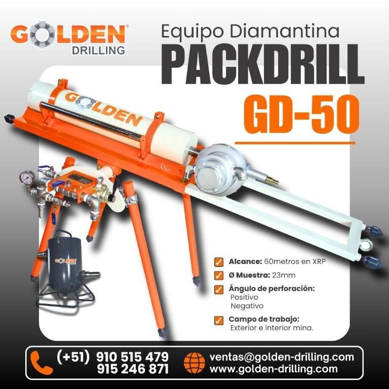 Packdrill G-D50 Perforador Neumático // Drilling Perú en Perú - Imagen 1