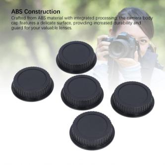 5PCS Camera Rear Lens Cap Kit ABS DSLR Micro SLR Cover for … in Singapore - Image 1