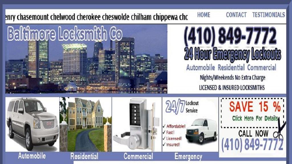 Baltimore Locksmith Co in Baltimore - Image 2
