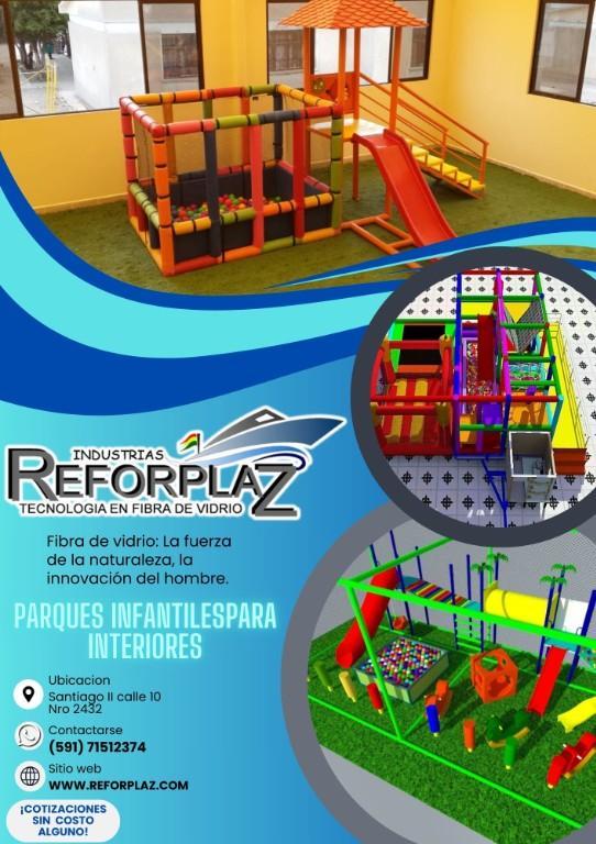 REFORPLAZ PARQUES PARA NIÑOS P.R.F.V en La Paz - Imagen 1