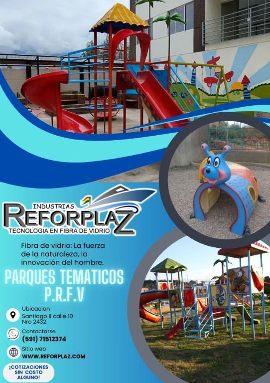 REFORPLAZ PARQUES PARA NIÑOS P.R.F.V en La Paz - Imagen 2