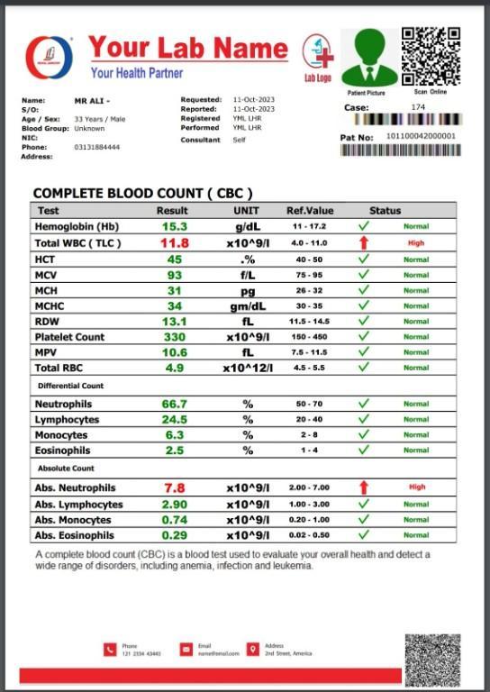 New Features Online Medical Lab Software - Run from any Computer in Cantonment - Image 5