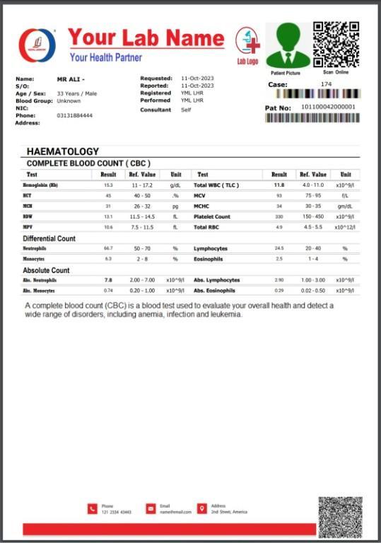 New Features Online Medical Lab Software - Run from any Computer in Cantonment - Image 7