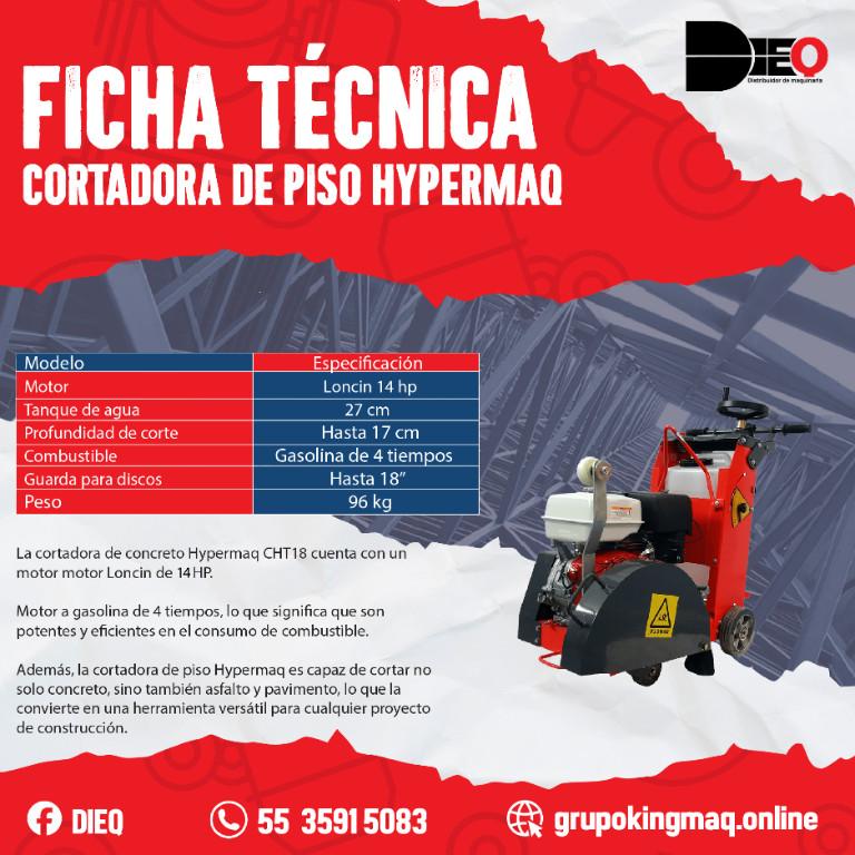 CORTADORADE PISO HYPERMAQ en México - Imagen 1