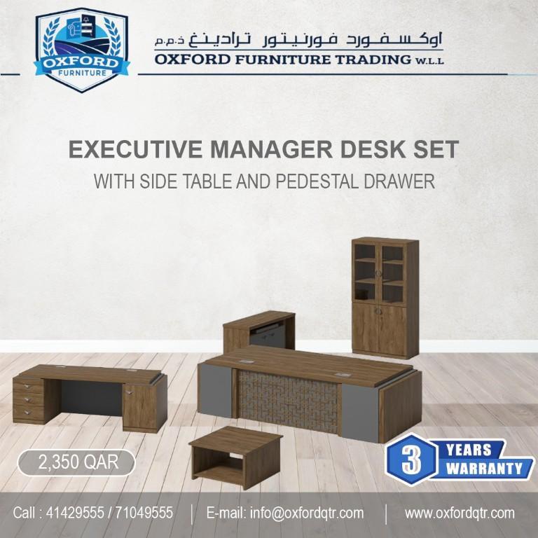 Executive Manager Desk Set in Doha - Image 1