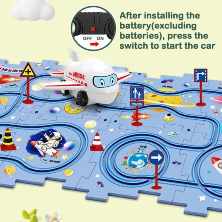 Puzzle Racer™ Track Railway Car | Fun and Learn in Lahore - Image 3