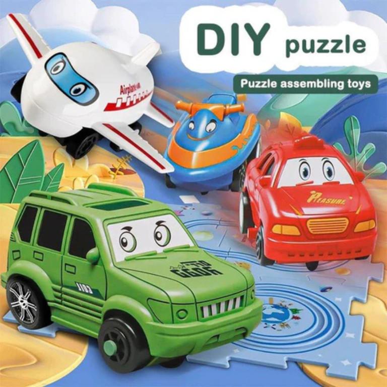Puzzle Racer™ Track Railway Car | Fun and Learn in Lahore - Image 2