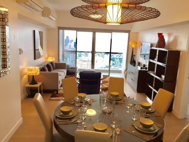 3 BR Furnished Condo For Rent in One Shangri-La Place, Ortigas in Pansol - Image 1