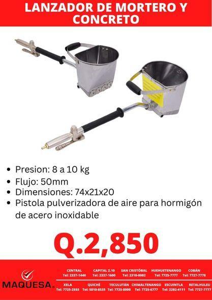 LANZADORA DE CONCRETO en Guatemala - Imagen 1
